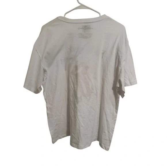 Rolling Stones American Tour 81 Shirt Mens Medium White Graphic Band Tee - Picture 4 of 4